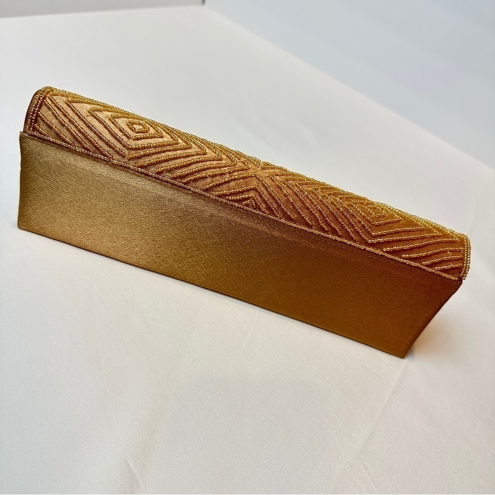 Bijoux Terner Gold Beaded Evening Clutch - Picture 5 of 6